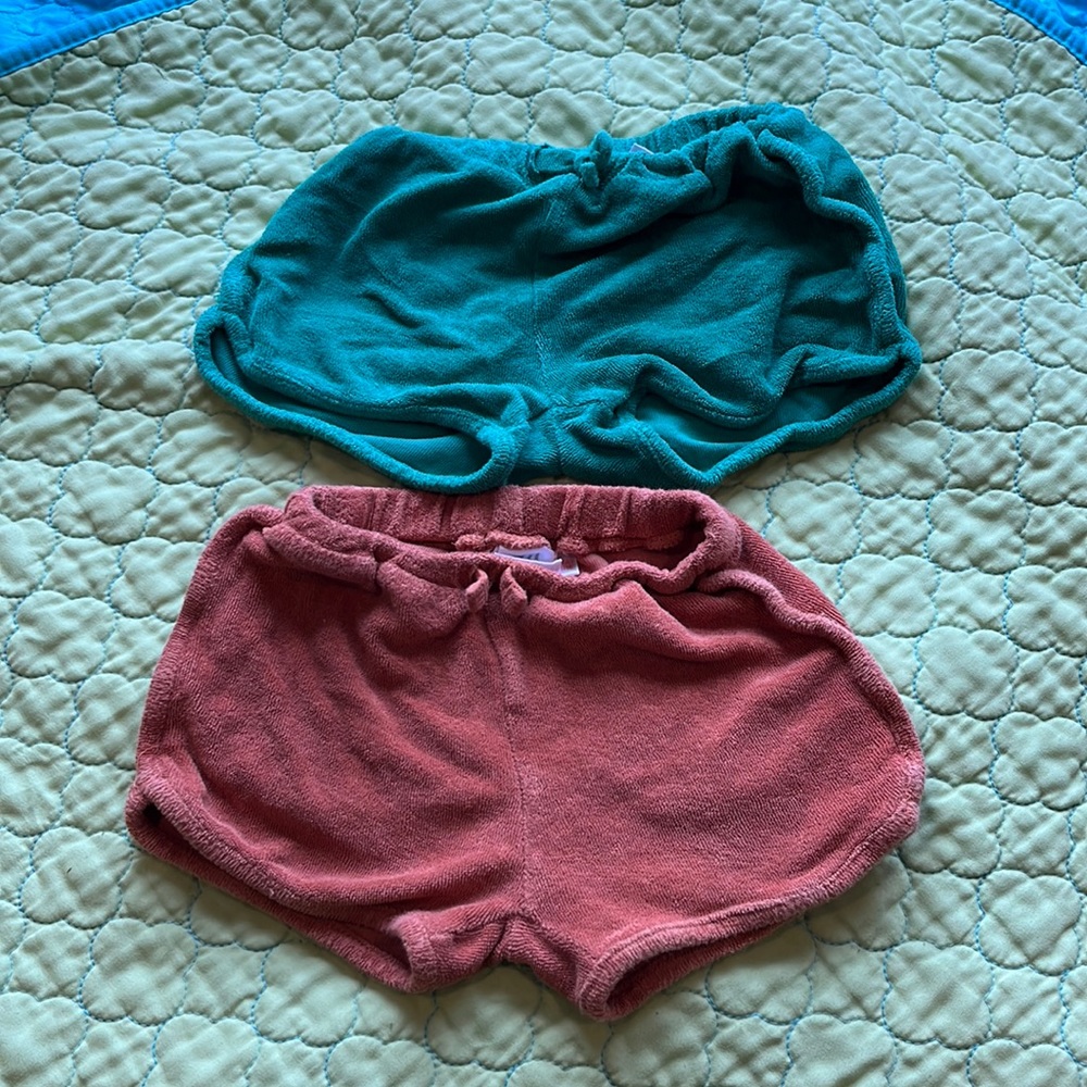 Zara terry cloth shorts